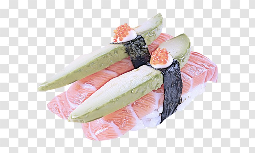 Sushi - Sashimi - Seafood Crab Stick Transparent PNG