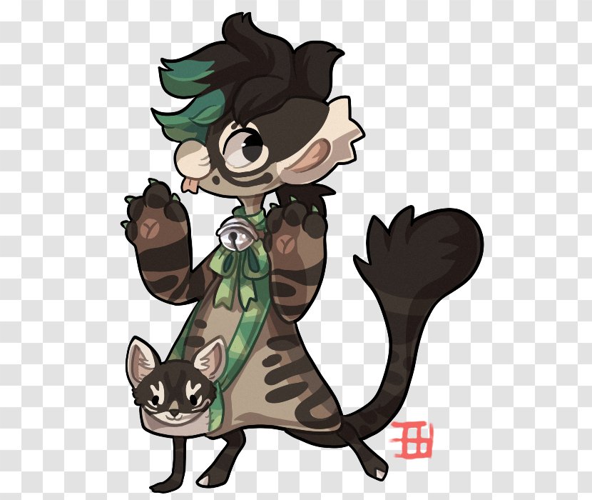 Bengal Cat Tail Species Charcoal - Fictional Character Transparent PNG