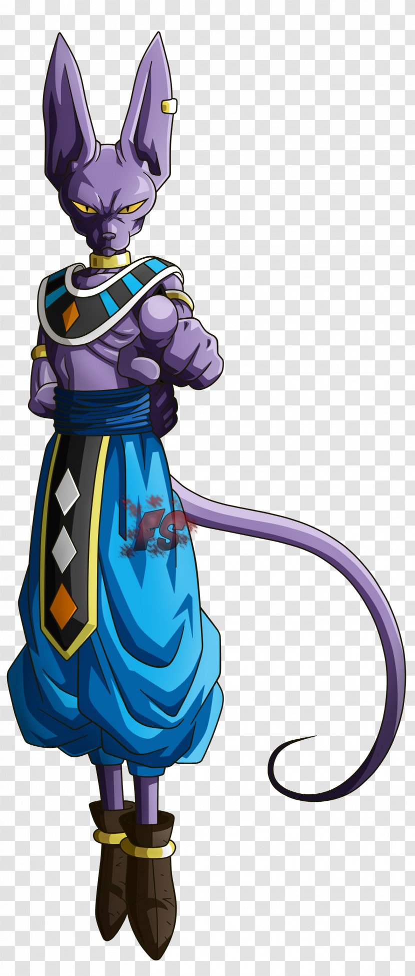 Beerus Dragon Ball Z Dokkan Battle Goku Vegeta - Fictional Character Transparent PNG