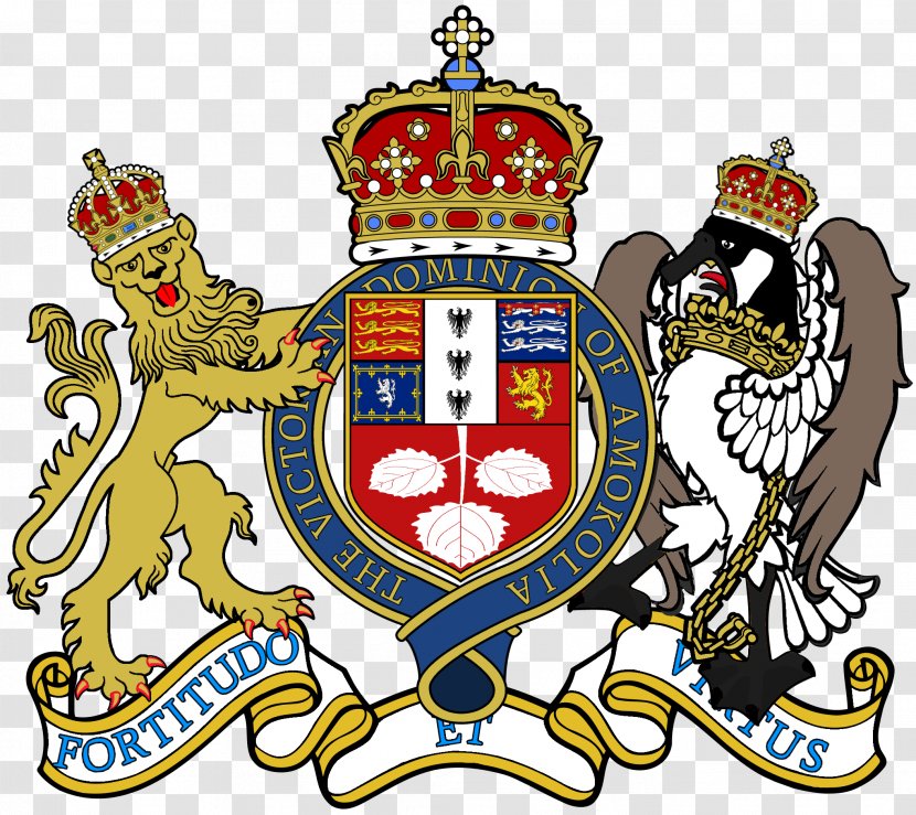 Victorian Era Crest Royal Coat Of Arms The United Kingdom Victoria - Recreation - Queen Transparent PNG