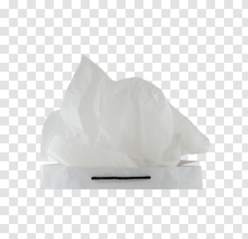 Tissue Paper White Acid-free Facial Tissues - Blue Transparent PNG