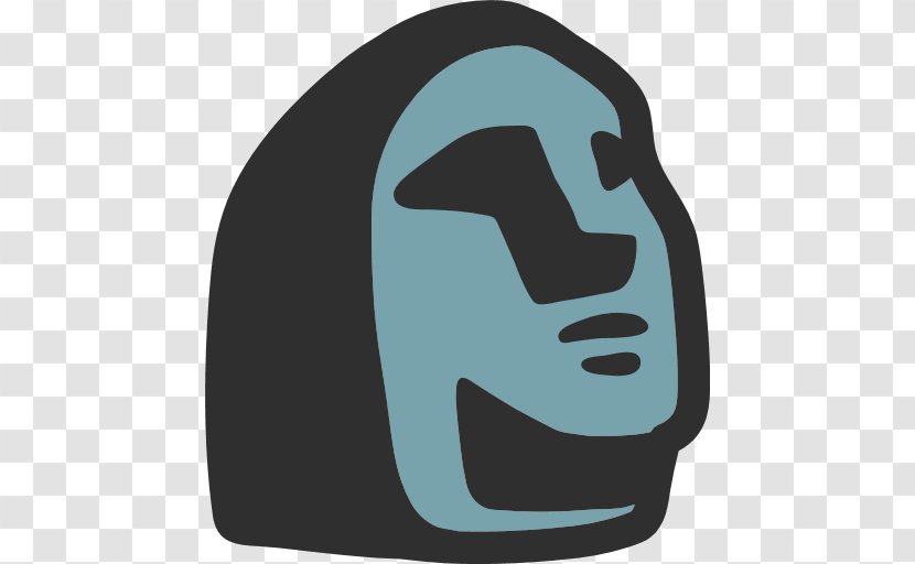 Moai Emoji Quiz Sticker Statue - Android Marshmallow Transparent PNG