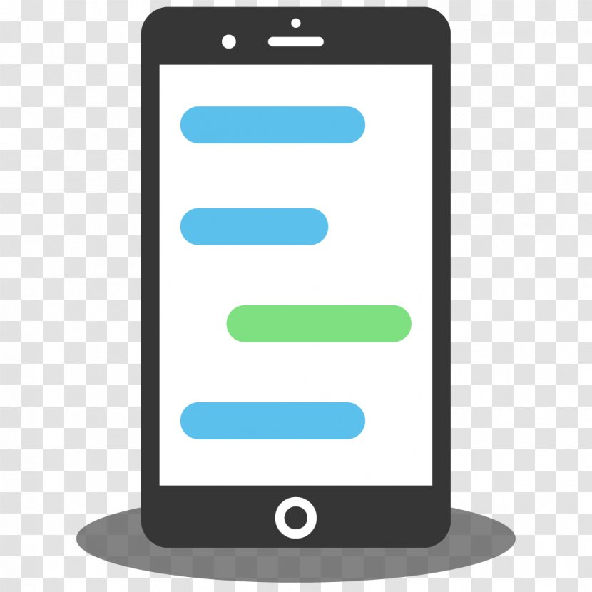 IPhone Text Messaging Telephone Smartphone Animation - Telephony - Phone Transparent PNG