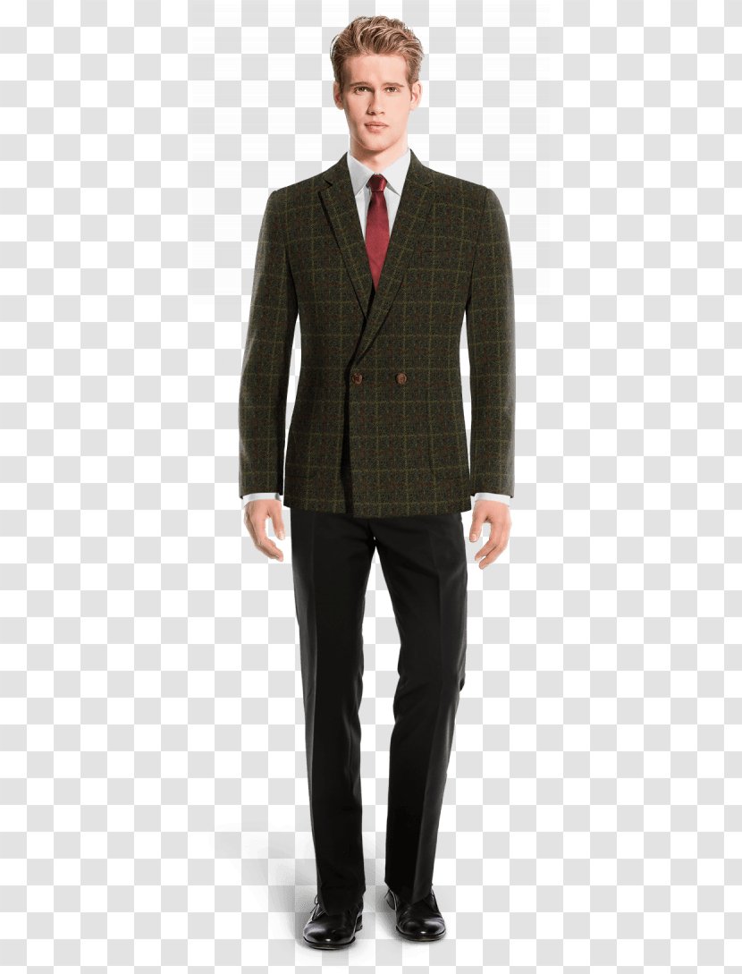 Suit Tweed Tuxedo Clothing Pants - Shirt - Blazer Transparent PNG