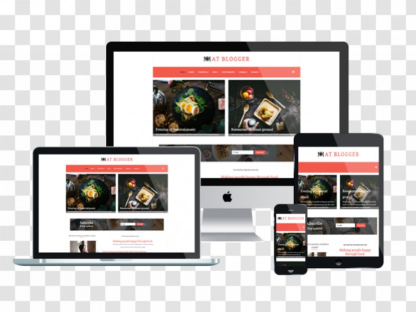 Responsive Web Design Development Template System Transparent PNG