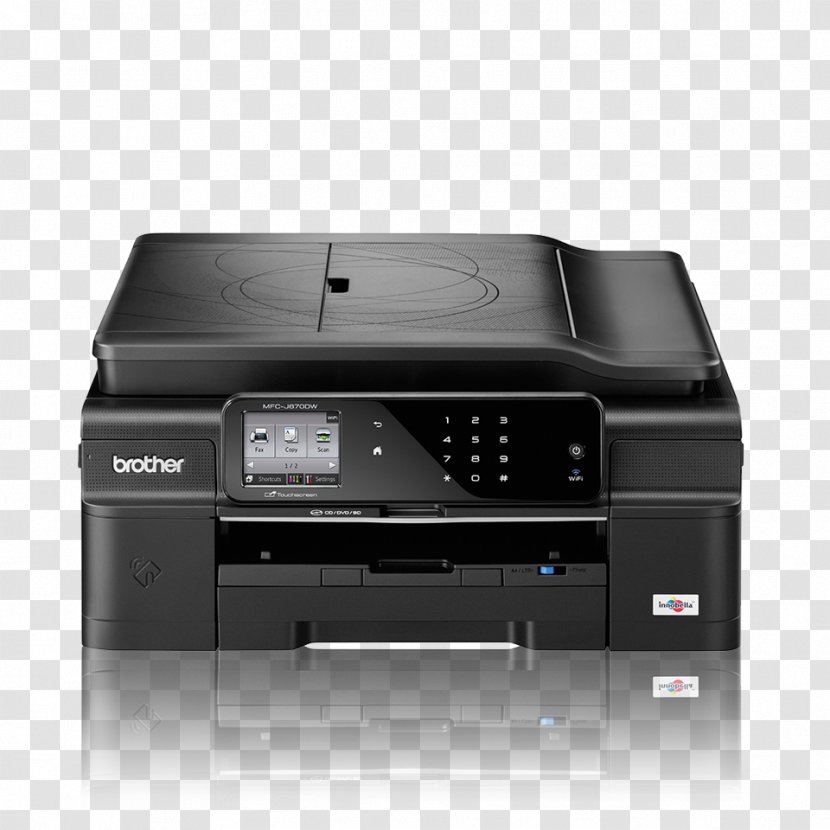 Multi-function Printer Hewlett-Packard Brother Industries Ink Cartridge - Label - Hewlett-packard Transparent PNG