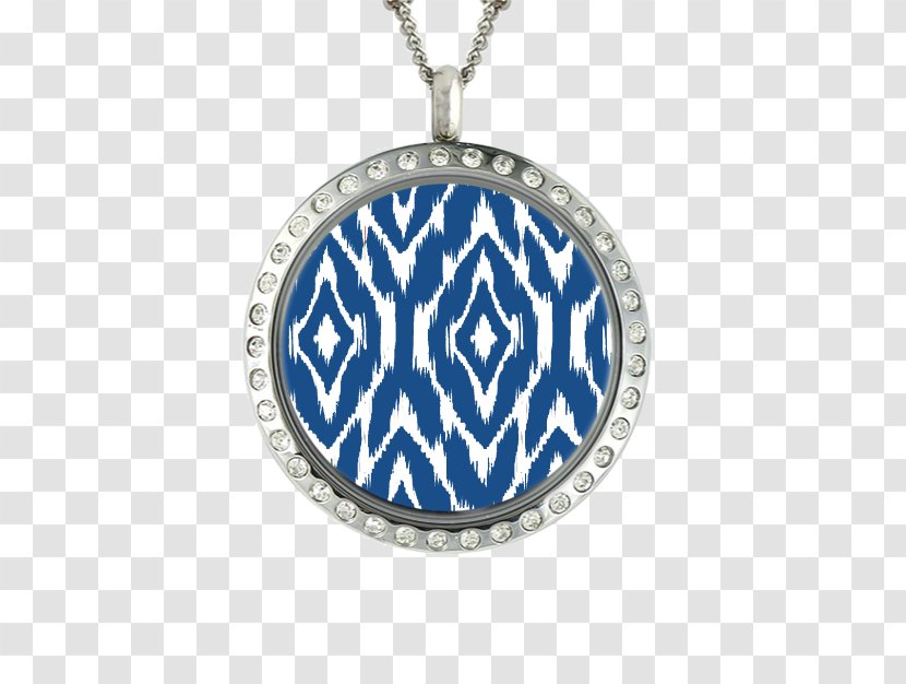 Ikat Textile Printing Yarn - Pendant - Blue Classical Pattern Transparent PNG