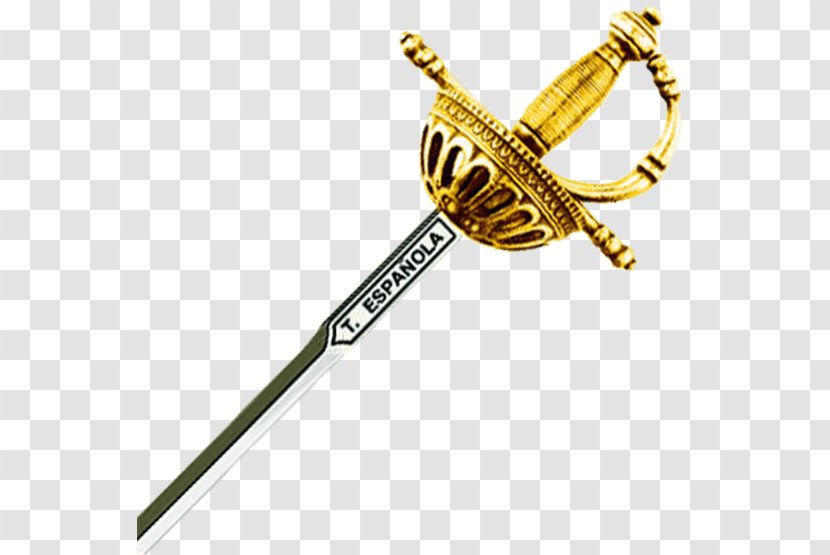 Sword Rapier Spain Old Spanish Tizona Transparent PNG