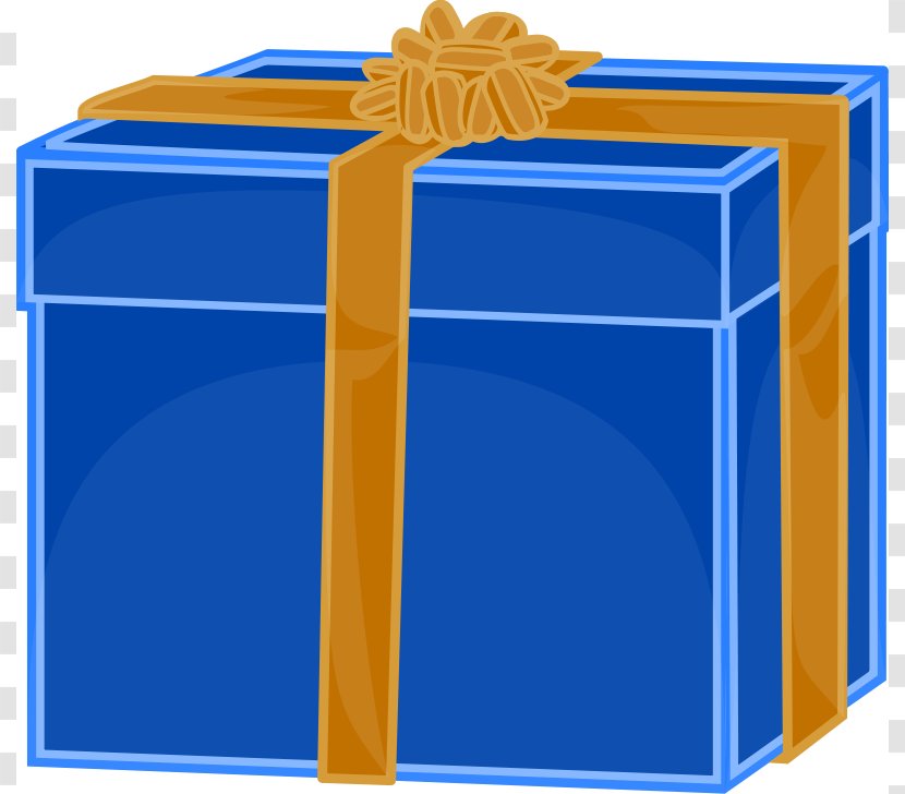 Gift Decorative Box Clip Art - Wrapping - Clipart Transparent PNG