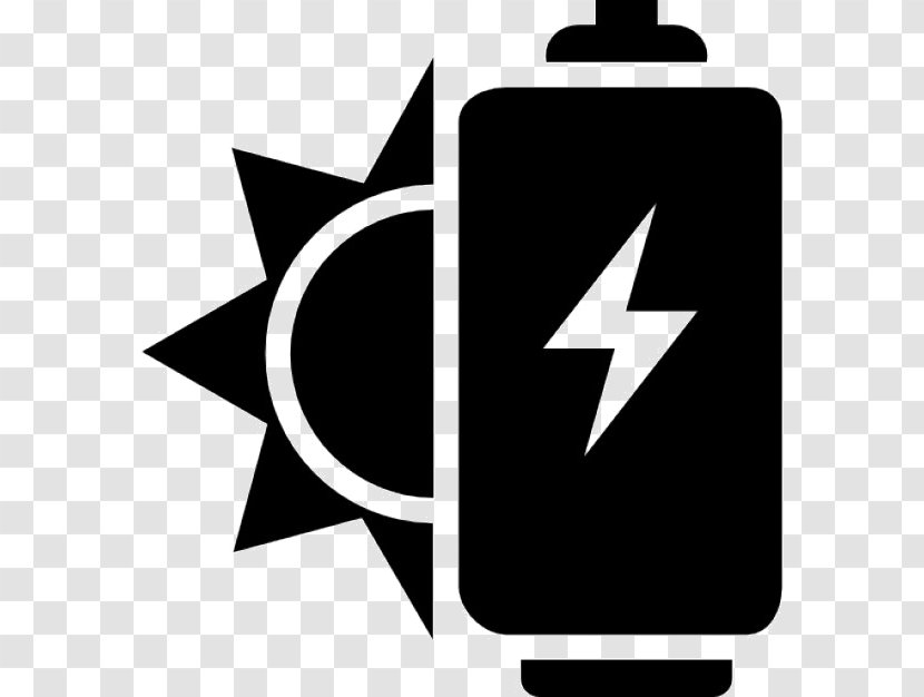 Battery Charger Solar Panels Energy Electric Power - Trademark - Batteries Cartoon Transparent PNG