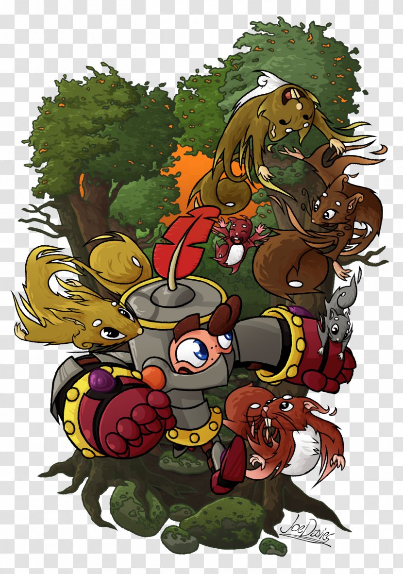 Illustration Cartoon Fiction Tree Fruit - Art - Adorable Banner Transparent PNG