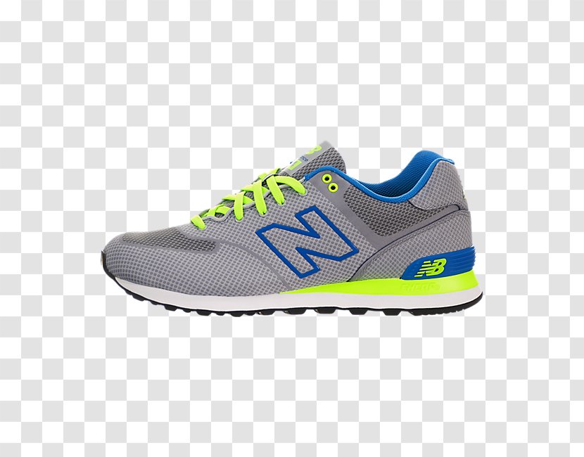 New Balance Men's 574 Woven Green/Blue ML574GB Sports Shoes Nike - Running Shoe - Adidas Neon For Women Transparent PNG