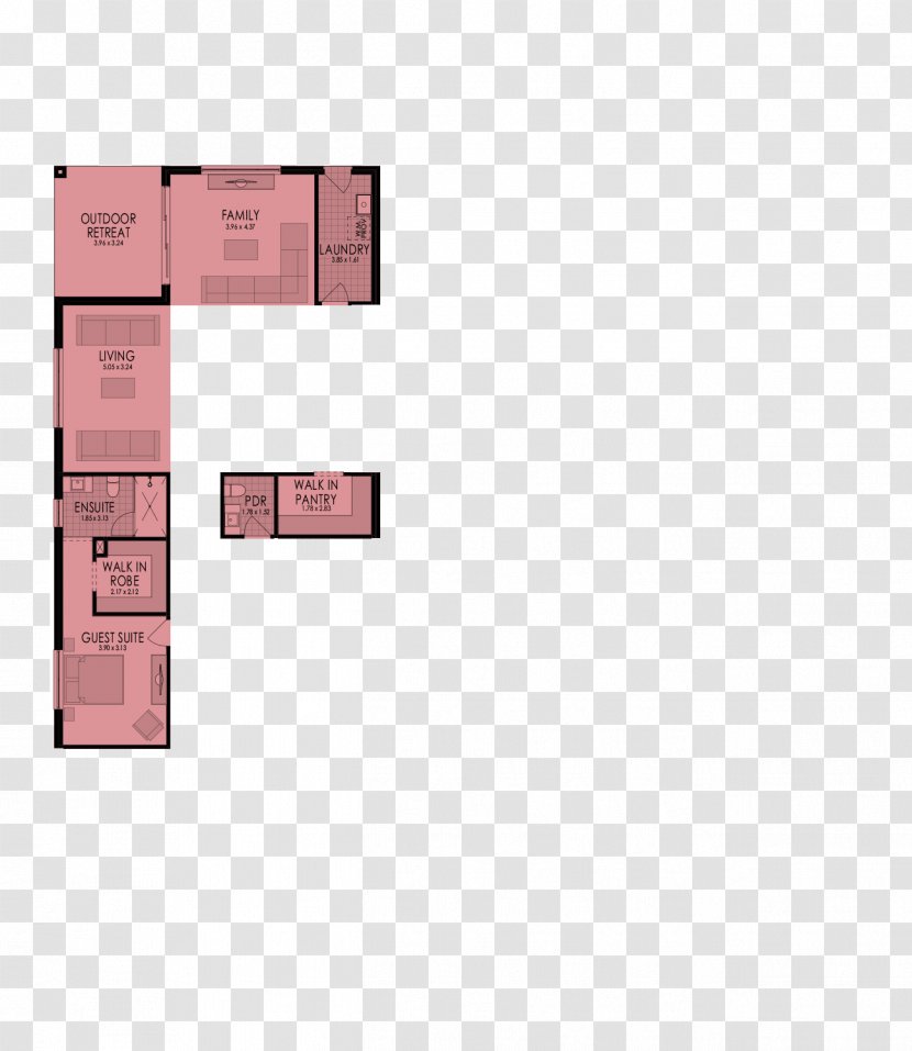 Floor Plan Villa Family - Moroccan Pattern Transparent PNG