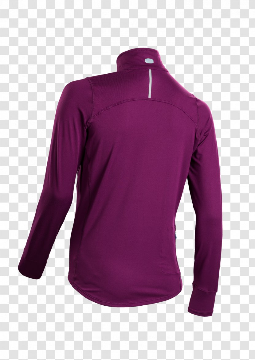 Long-sleeved T-shirt Polar Fleece Shoulder - Neck Transparent PNG