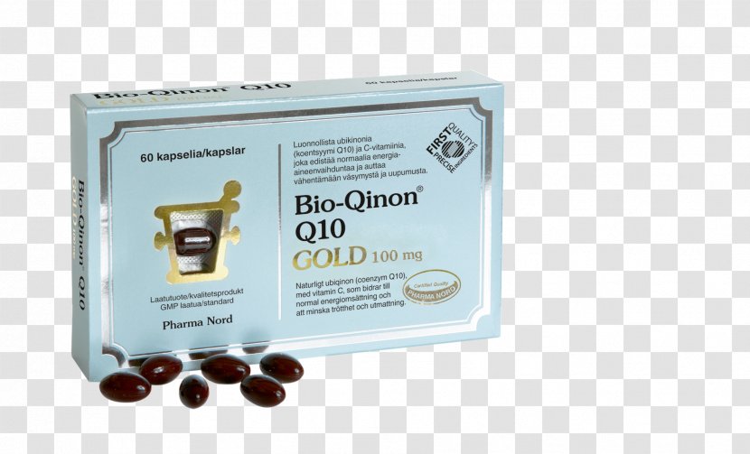 Dietary Supplement Coenzyme Q10 Pharma Nord Pharmacy - Quinone - Tablet Transparent PNG