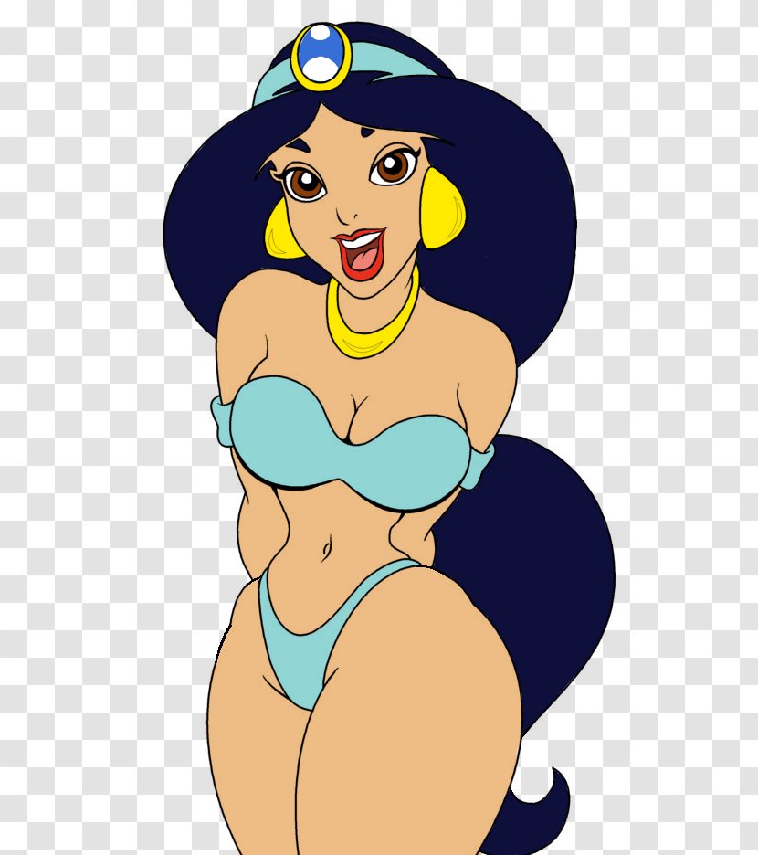 Princess Jasmine Drawing Disney Aladdin Image - Frame Transparent PNG