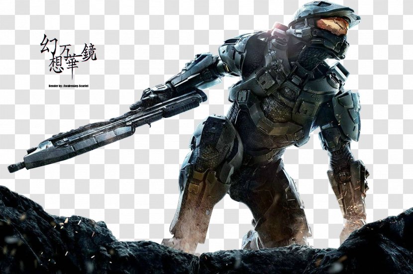 Halo: The Master Chief Collection Halo 4 5: Guardians 2 - Action Figure - Dishonoured Transparent PNG