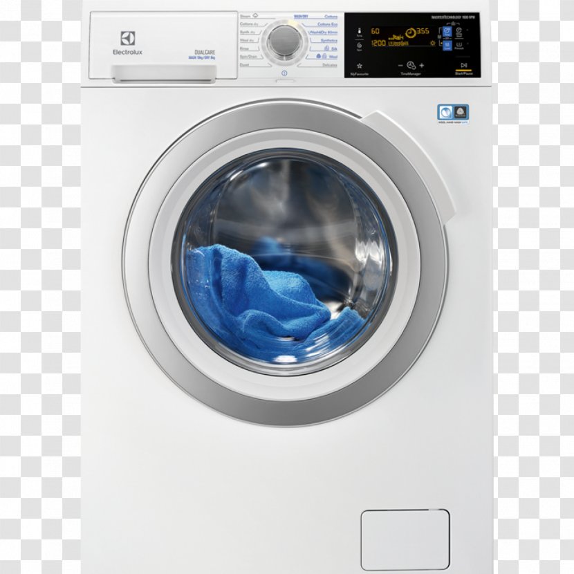 Washing Machines Clothes Dryer Electrolux Combo Washer - Whirlpool Corporation - Clothing Transparent PNG