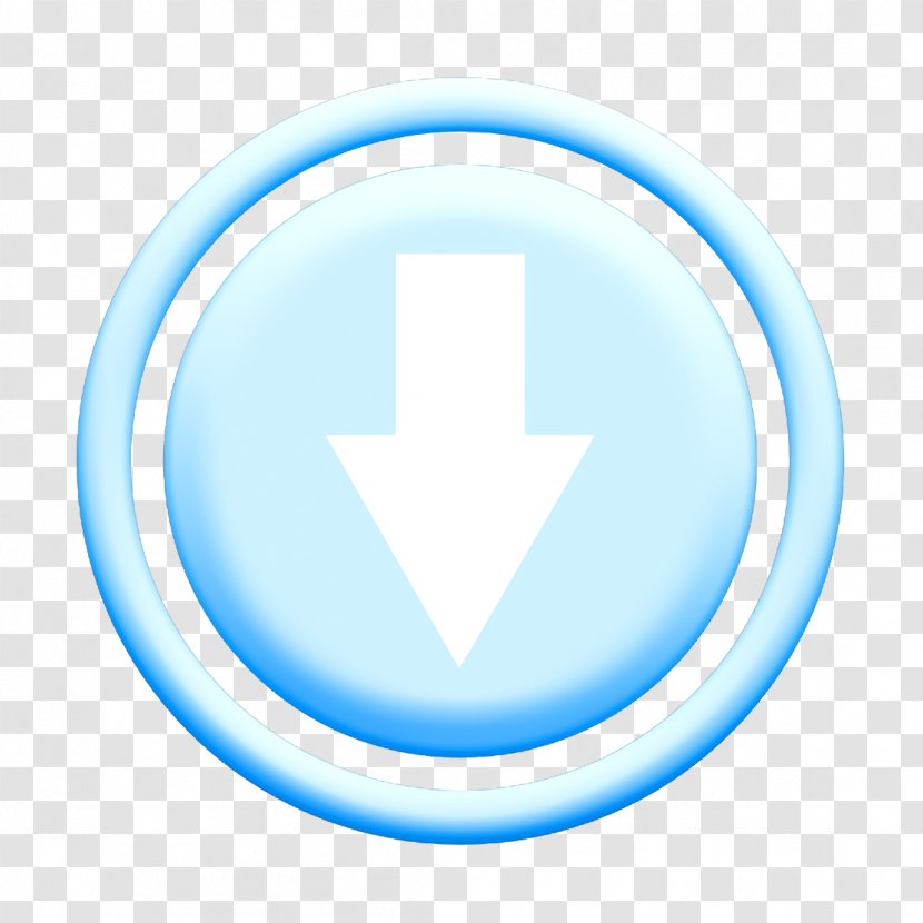 Arrow Icon Down - Logo Emblem Transparent PNG