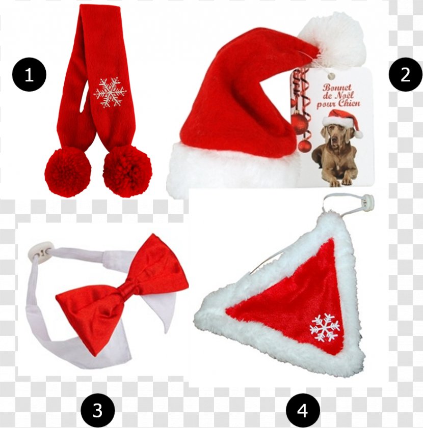 Santa Claus Christmas Gift-bringer Dog - Cat Transparent PNG