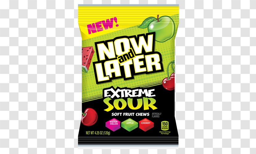 Taffy Sour Now And Later Candy AirHeads - Junk Food Transparent PNG