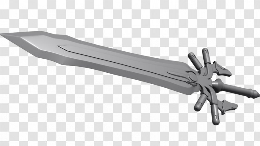 Edged And Bladed Weapons Sword ZBrush - Sculptris Transparent PNG