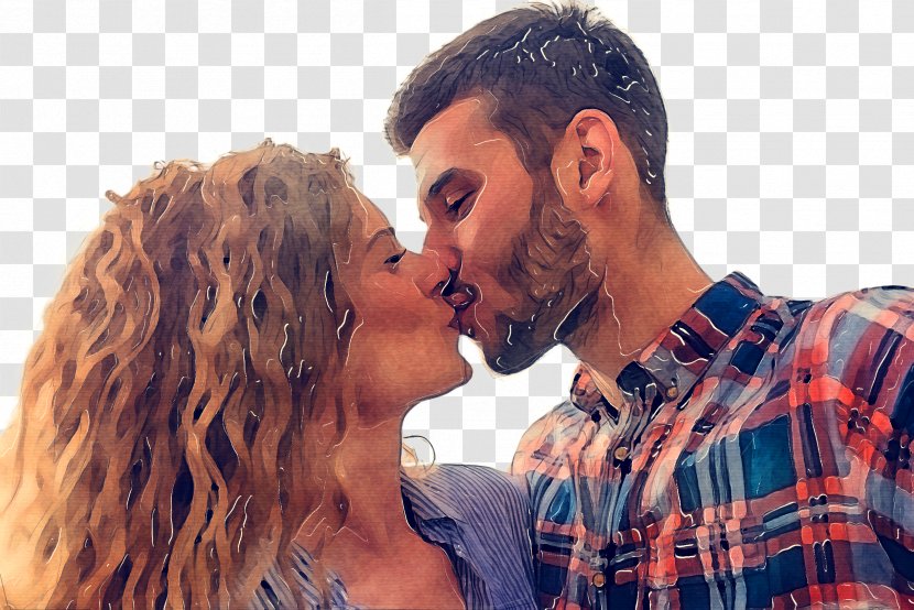 Kiss Love - Soulmate - Gesture Forehead Transparent PNG