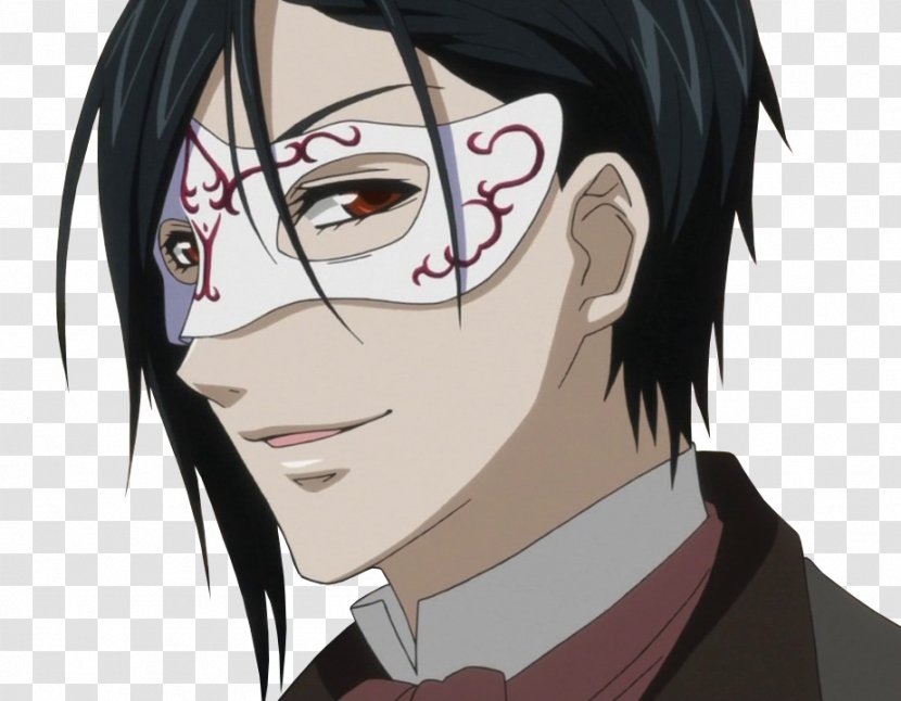 Sebastian Michaelis Ciel Phantomhive Black Butler Drawing - Cartoon - Masquerade Ball Transparent PNG