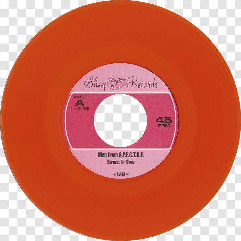 Compact Disc CIRCLE Orange - Design Transparent PNG