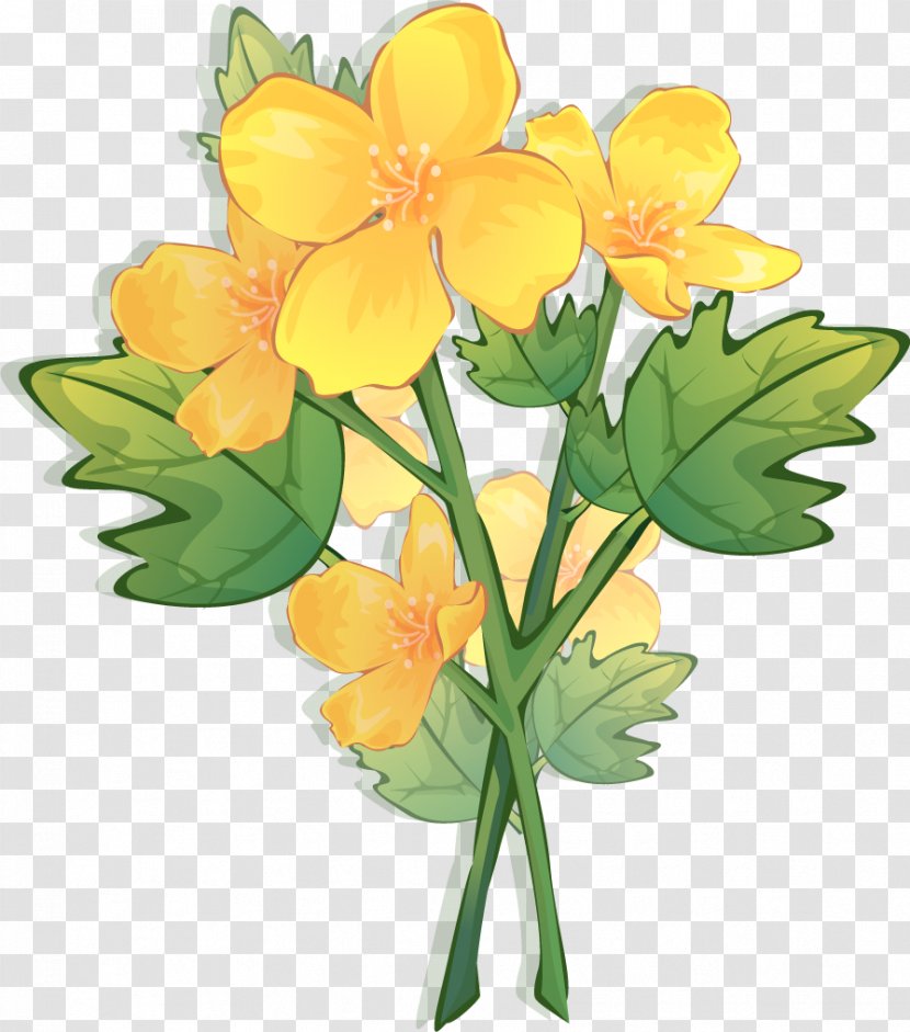 Floral Design Flower Picture Frames Yellow Color - Alstroemeriaceae Transparent PNG