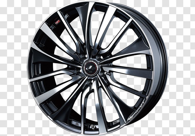 Car Nissan Serena Toyota Alphard Alloy Wheel Weds - Dunlop Tyres Transparent PNG
