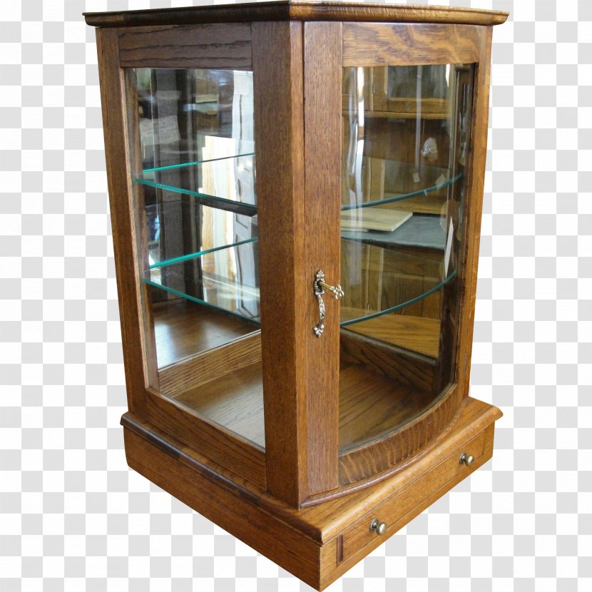 Display Case Table Glass Antique Wood - Sales Transparent PNG