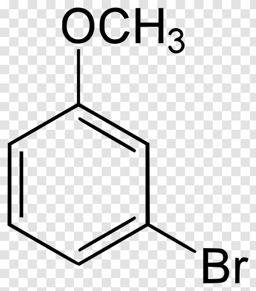 Arene Substitution Pattern 4-Aminobenzoic Acid 1,4-Dibromobenzene M-Xylene Anisole - Rectangle - Black And White Transparent PNG