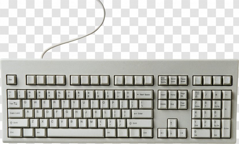 Computer Keyboard Mouse PS/2 Port IBM PC Das - Input Device - Image Transparent PNG