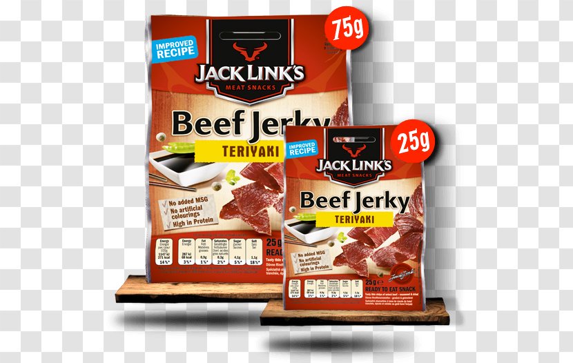 Meat Jack Link's Beef Jerky Gravy - Animal Source Foods Transparent PNG