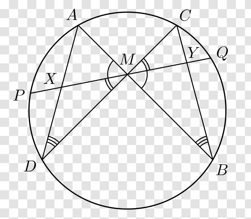 Euclid's Elements Butterfly Theorem Euclidean Geometry Pythagorean - Symmetry - Mathematics Transparent PNG