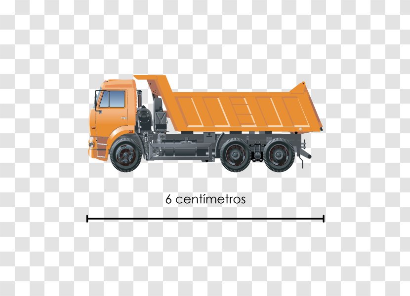 Kamaz Dump Truck Cement Mixers - Scale Model Transparent PNG