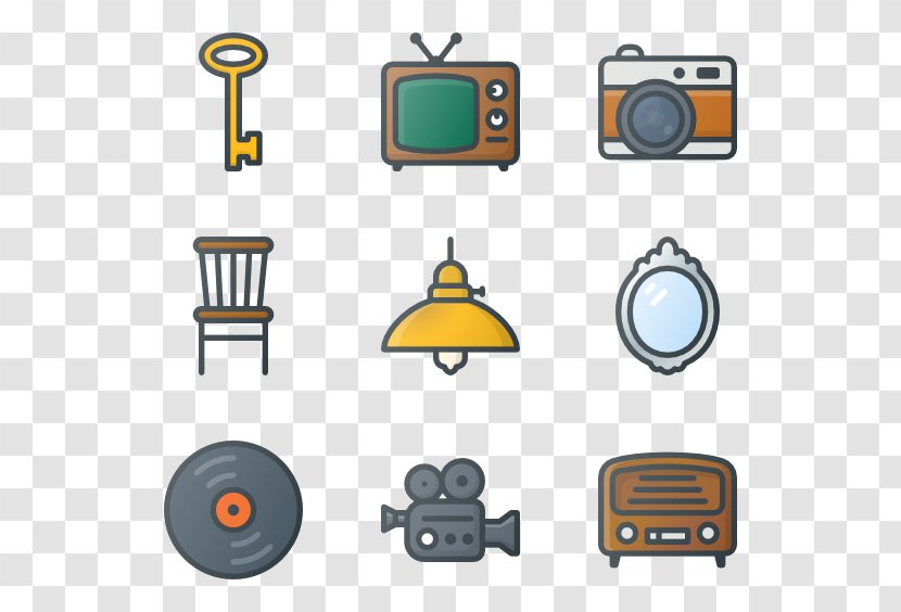 Clip Art Retro Style - Technology - Vintage Transparent PNG