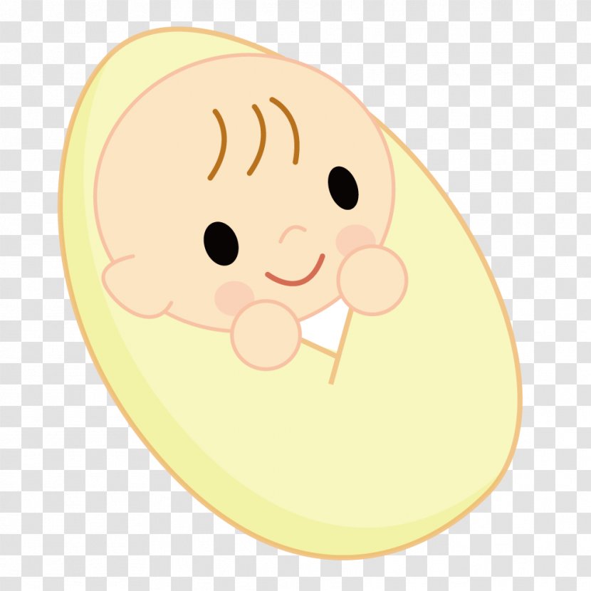 Yellow Animal Illustration - Nose - Newborn Baby Transparent PNG