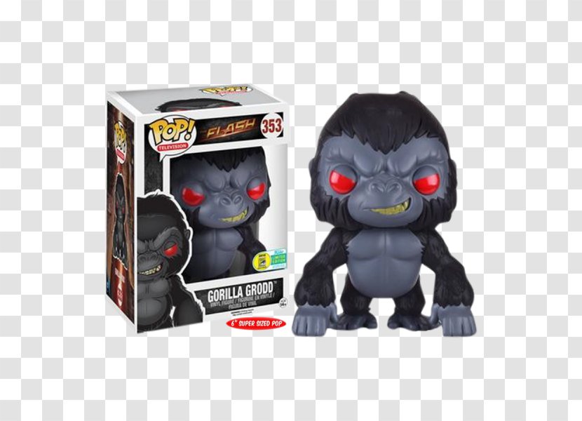 Gorilla Grodd Flash San Diego Comic-Con Red Hood Funko Transparent PNG