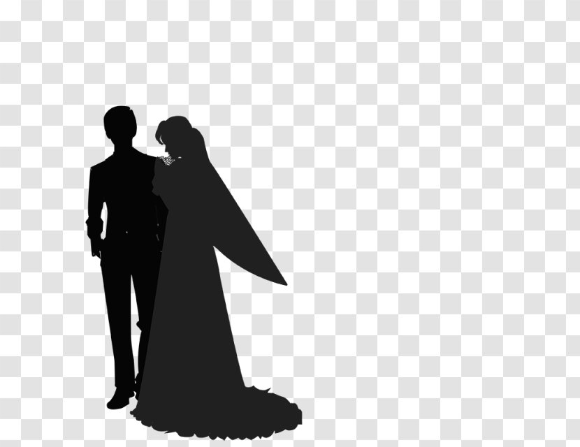 Bridegroom Wedding Marriage Silhouette Transparent PNG