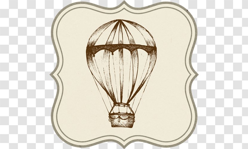 Hot Air Balloon Scrapbooking Flight Clip Art - Paper - Free Buckle Elements Transparent PNG