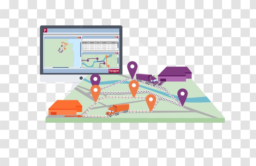 Vehicle Routing Problem Journey Planner Mathematical Optimization Fleet Management Software - Play - Road Transparent PNG