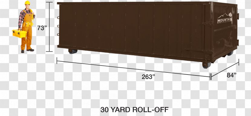 Roll-off Dumpster Recycling Rubbish Bins & Waste Paper Baskets Intermodal Container - 30 Off Transparent PNG