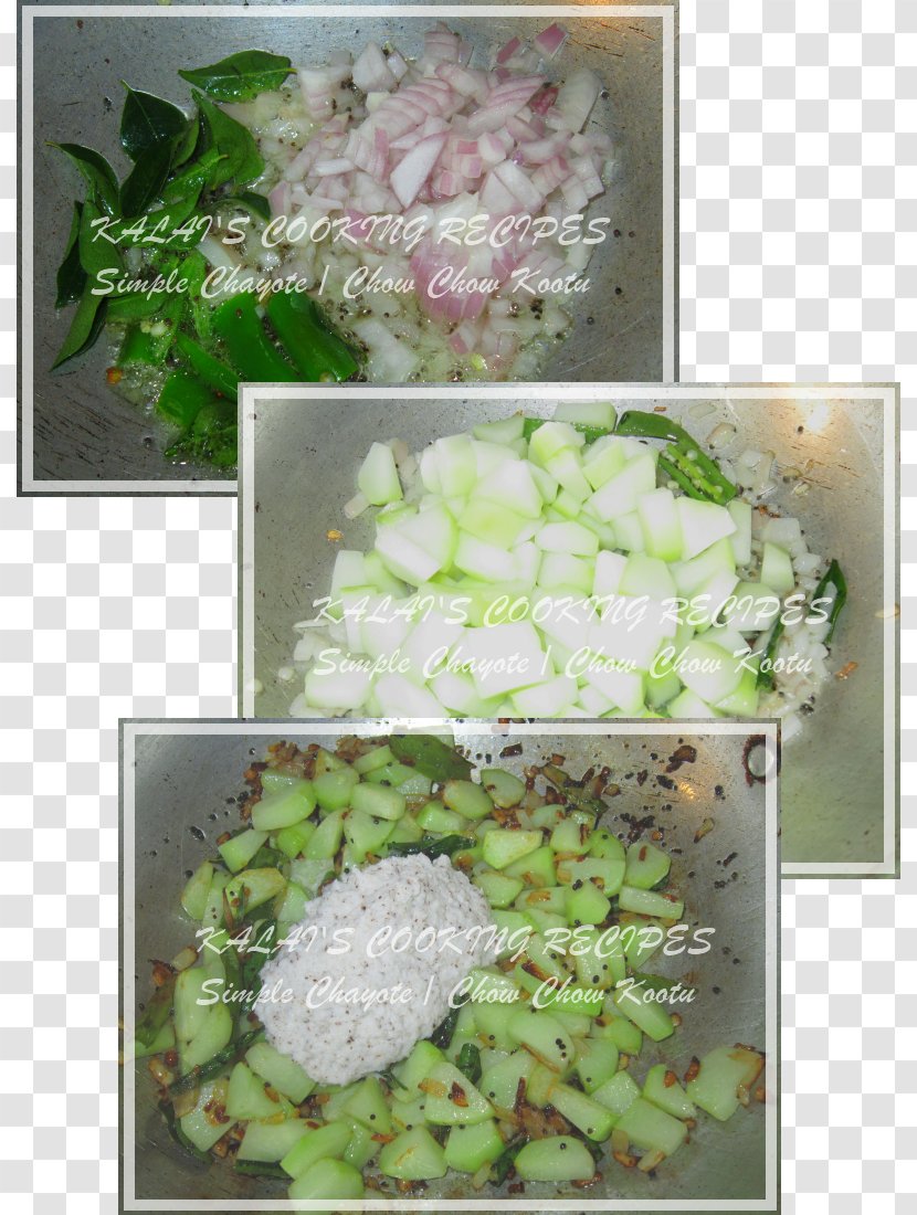 Koottu Chayote Vegetable Floral Design Curry - Teaspoon Transparent PNG