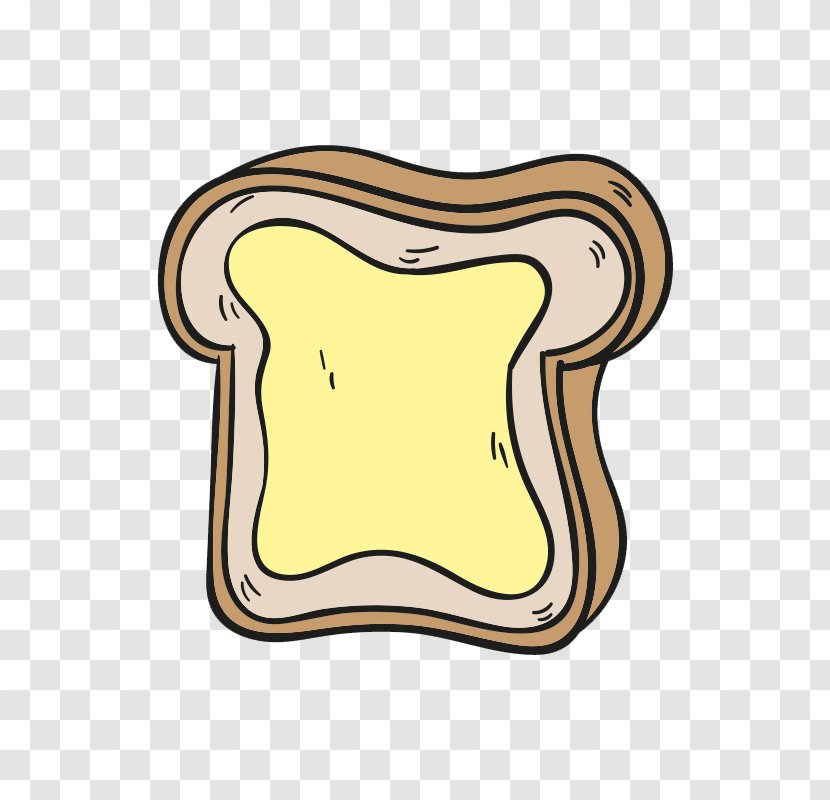 Banana Bread Image Toast Food - Butter - Beakfast Vector Transparent PNG