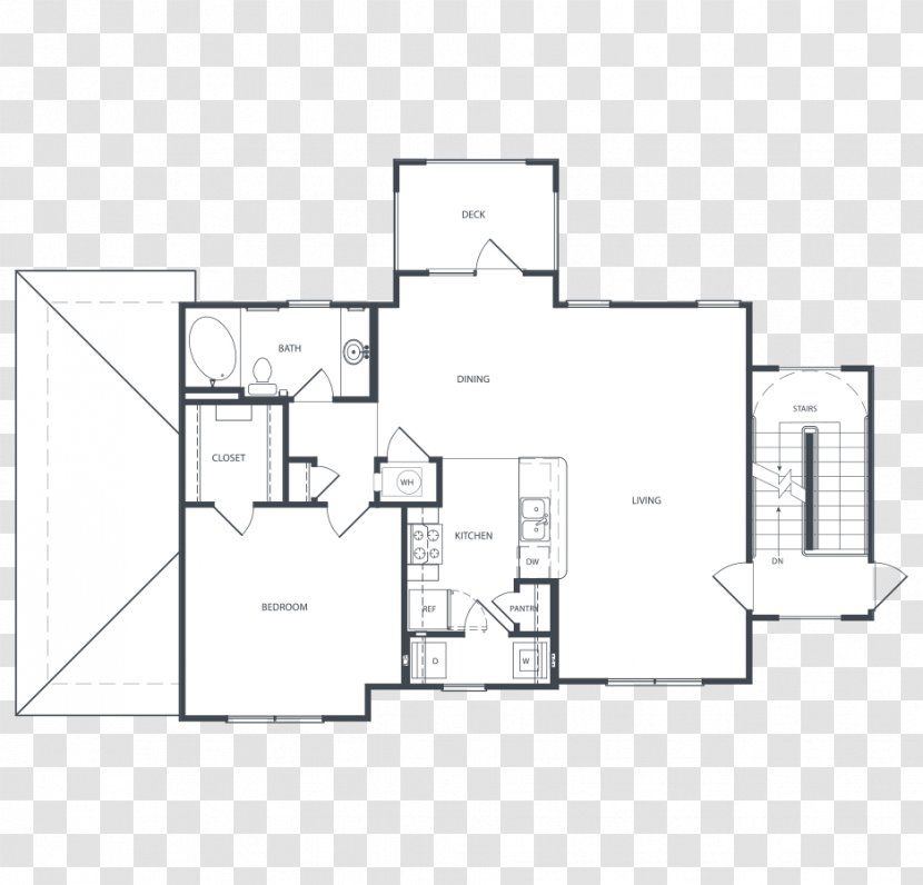 Floor Plan Architecture House - Elevation - Design Transparent PNG