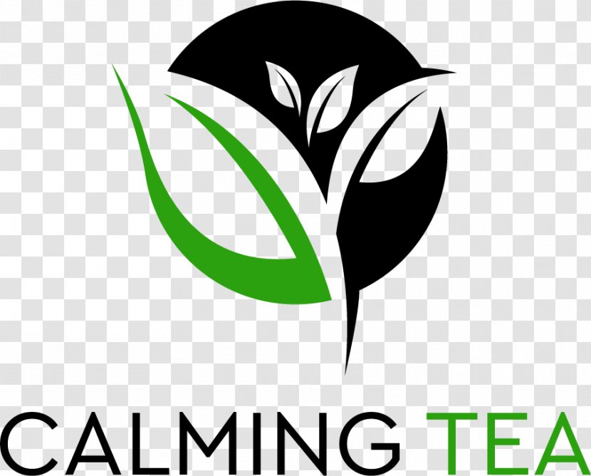 Tea Logo Graphic Design Leaf - Text Transparent PNG