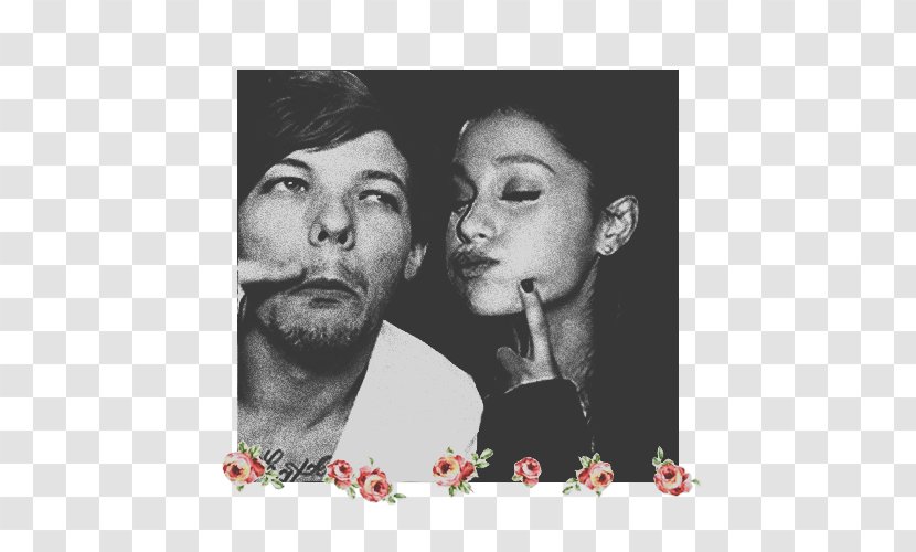 Ariana Grande Louis Tomlinson One Direction Love - Heart Transparent PNG