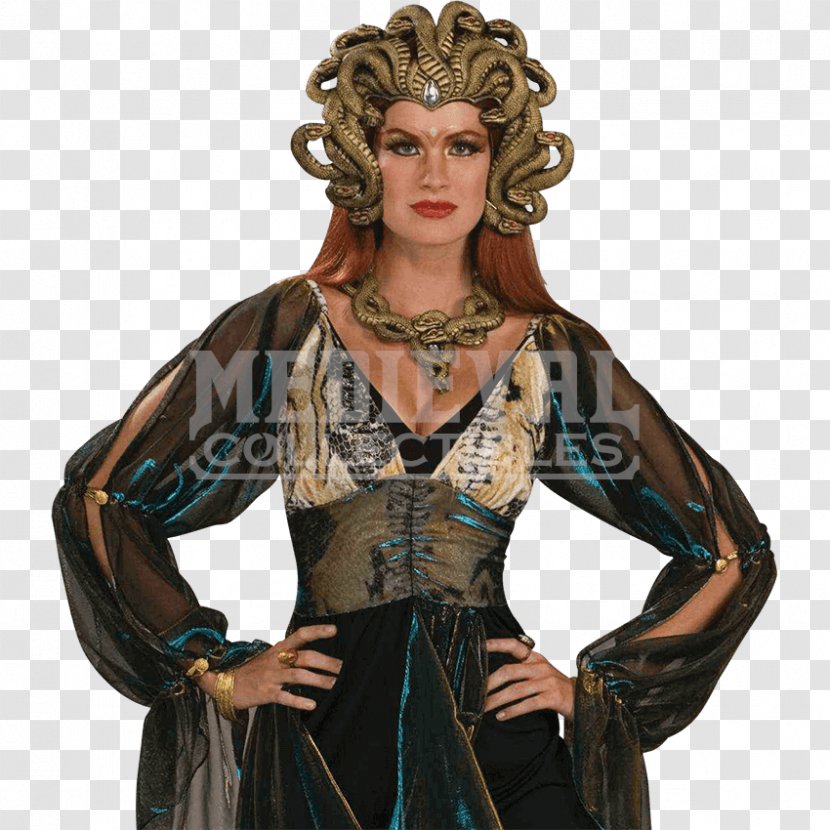 Medusa Costume Party Halloween Headgear - Woman Transparent PNG